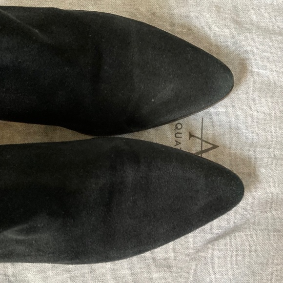 Aquatalia weatherproof suede ankle boots - Picture 2 of 8